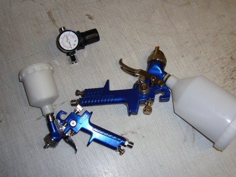 Spritzpistolen Lackstifte usw.