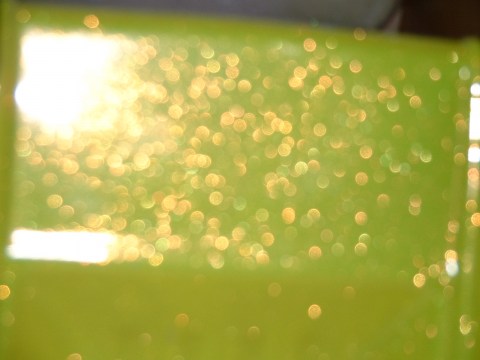 Glitter - Effekt  yellow